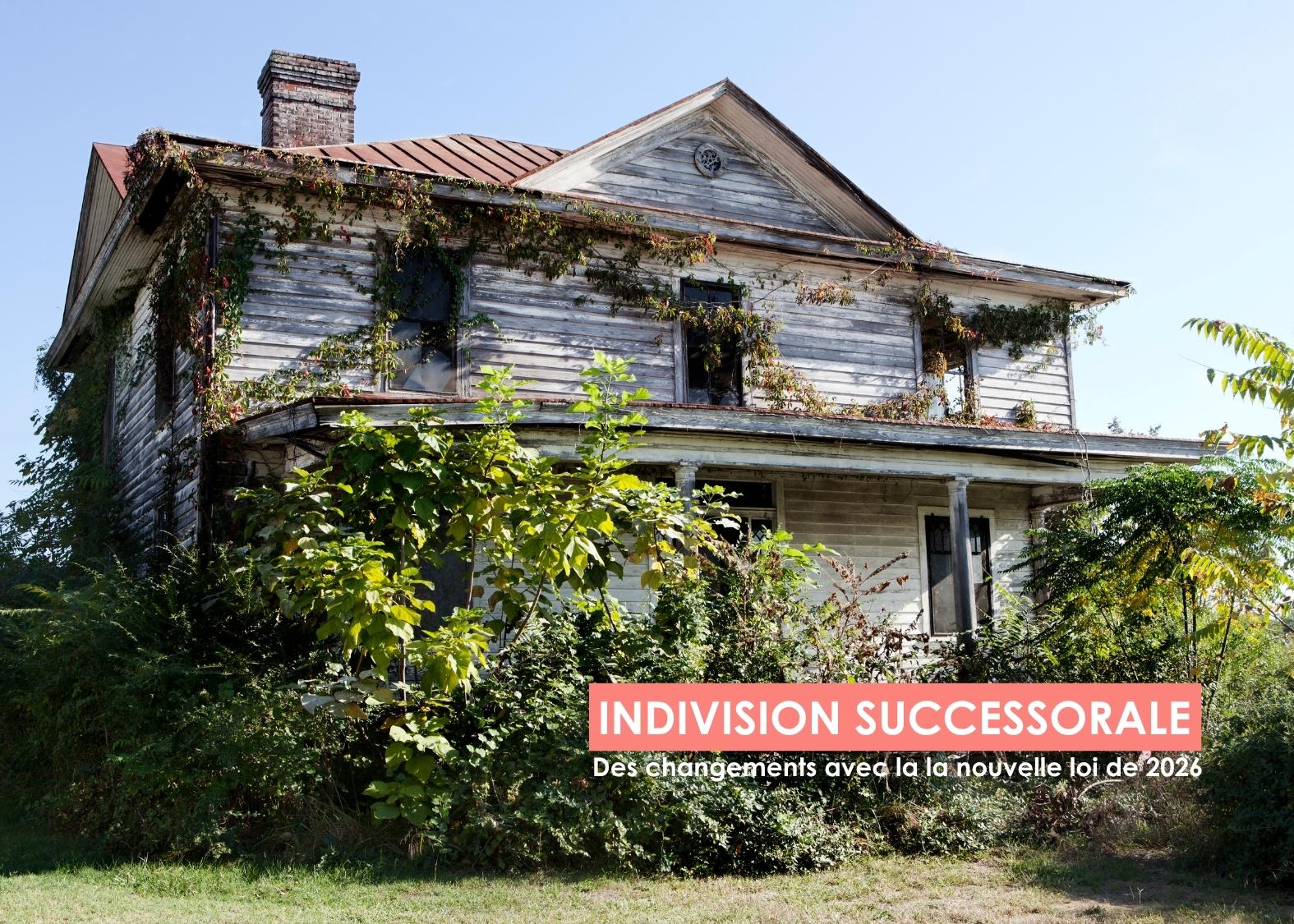 Indivision successorale aux Antilles et nouvelle loi 2026